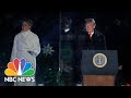 Watch President Donald Trump And First Lady Light The National Christmas Tree | NBC News