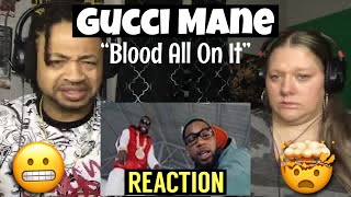 RIP Dolph!! Gucci Mane - Blood All On It (feat. Key Glock \& Young Dolph) | Reaction