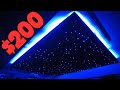 DIY Fiber Optic Star Ceiling for Less than $200 |  Home Theater Upgrade