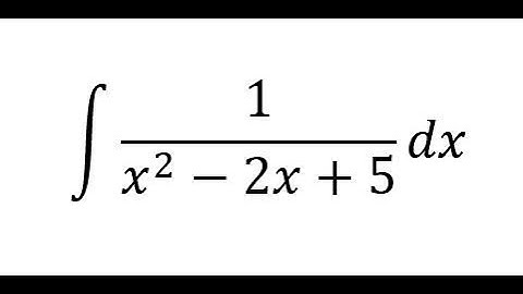AP Calculus - Exam Review - Integration Using Completing Square And Trig Substitution