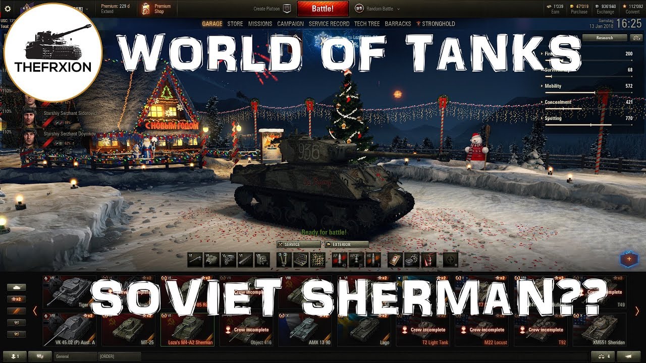 World of Tanks Best Premium Tanks M4A2 Loza Review YouTube