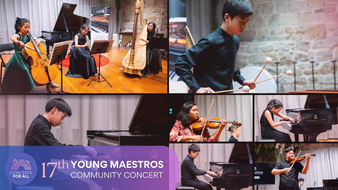 Performance Highlights: 17th Young Maestros Community Concert with Guest Artists