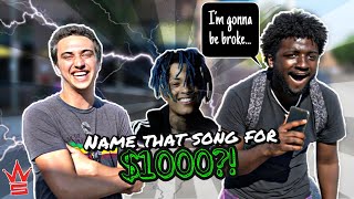 NAME THE XXXTENTACION SONG WIN $1,000! CAN X FANS NAME HIS SONGS?! (PUBLIC INTERVIEW) (PART 2)