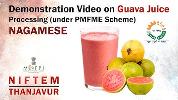 Demonstration Video on Guava Juice Processing (under PMFME Scheme) - NAGAMESE
