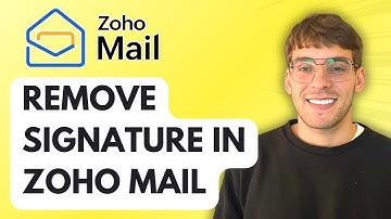 How to Remove Signature in Zoho Mail [2025 Guide]