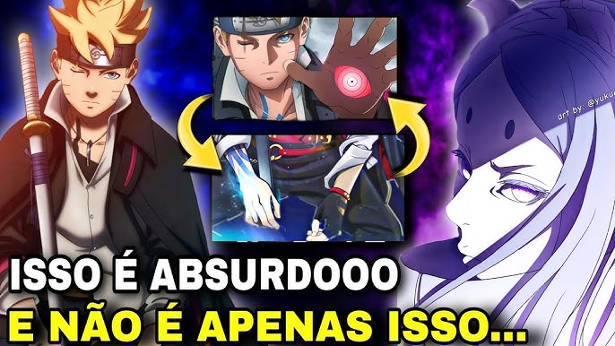 Mangekyou Sharingan da Sarada, time-skip e muito mais nos vazamentos do cap  80 de Boruto - Fatos do Mundo Geek