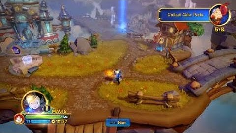 Skylanders Imaginators Mavis (Fire Knight ) All Full Skills with FireSword