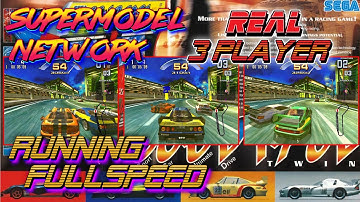 Scud Race - Beginner Night, REAL 3P game using Supermodel Network