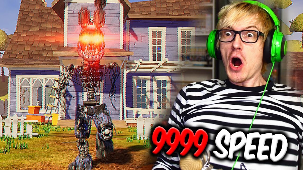 Они добавили зажжённого Бонни в Hello Neighbor. ОН ТЕЛЕПОРТИРУЕТСЯ. ОН ТАКОЙ БЫСТРЫЙ.