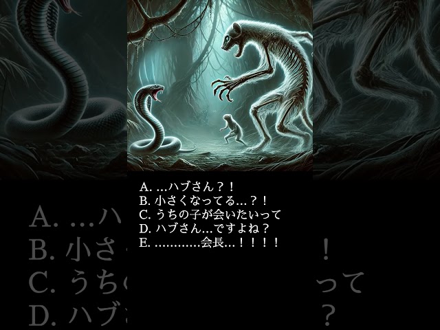 怖い絵の登場人物が何と言っているかでセクシー度が分かる心理テスト