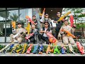 LTT Game Nerf War : Couple Warriors SEAL X Nerf Guns Fight Crime Group Mr Zero Scary In VILLA LYLY