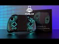 Introducing the funlab luminous wireless joypad for switchswitch oled  zonaite black