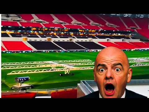 انبهار جاني إفانتينو من ملعب الرباط مولاي عبدالله