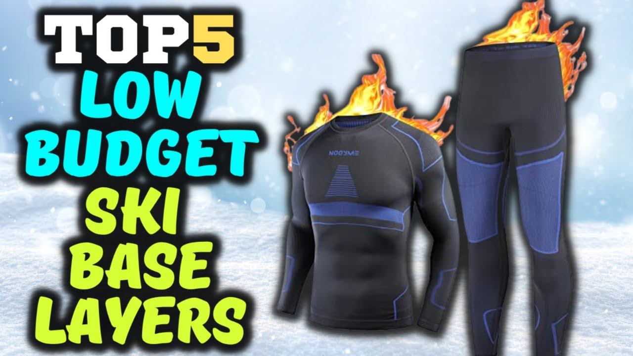 Skiing Base Layers Review, Best low budget ski base layers