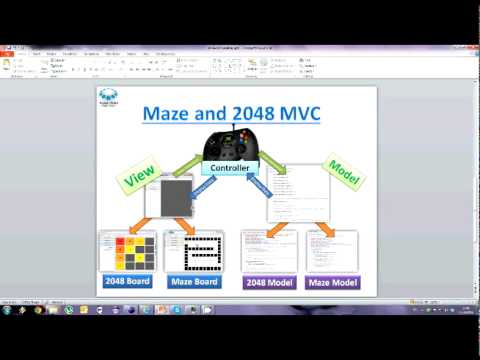 Java Project 2048 and Maze with GUI and Solver - YouTube