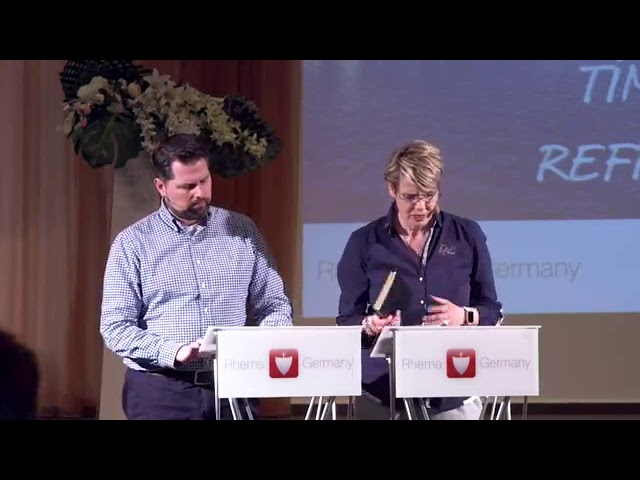 RHEMA GERMANY 2018_05-05 (Monika Wagner) HAMBURG Zeiten der Erfrischung TIMES OF REFRESHMENT