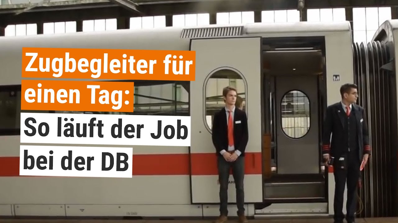 BerufeCheck Deutsche Bahn Ein Tag als Zugbegleiter im
