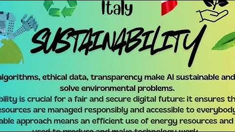 Ai and Sustainability