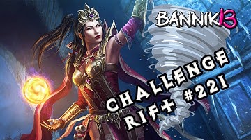 DIABLO 3 - Challenge Rift 221 Easy Completion Guide DMO WIZARD Energy Twister Build (Tornadoes)