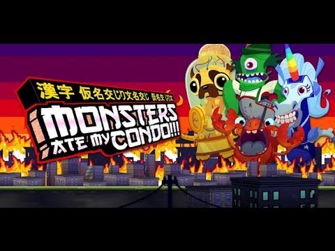 First Look: Monsters Ate My Condo Gameplay - Pixel-Freak.com - YouTube