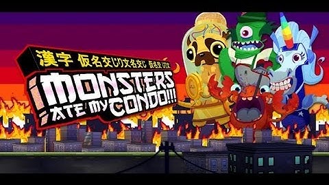 First Look:  Monsters Ate My Condo Gameplay - Pixel-Freak.com