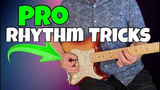 My Top 3 ROCKIN RHYTHM Ideas On Electric Guitar