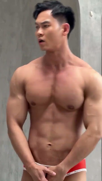 Hot thai boy #mensunderwear #muscle #swimwear #bulge #abs #gay #lgbt #lgbtq #fitness #gym #thong