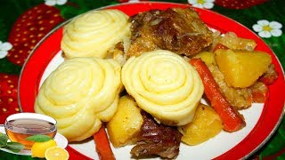 Рецепт приготовления штруделей с мясом и картошкой Рецепт приготовления штруделей с мясом и картошкой