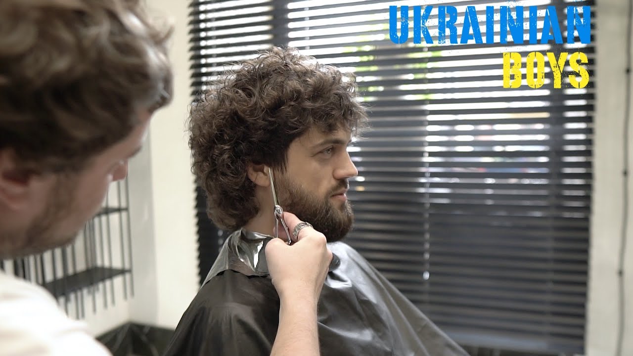 СТРИЖКА МАЛЛЕТ на кудрявые волосы пошагово