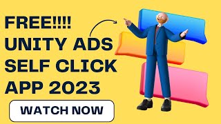 Free unity ads self click app | Applovin auto self click app 2023 | as developers screenshot 2