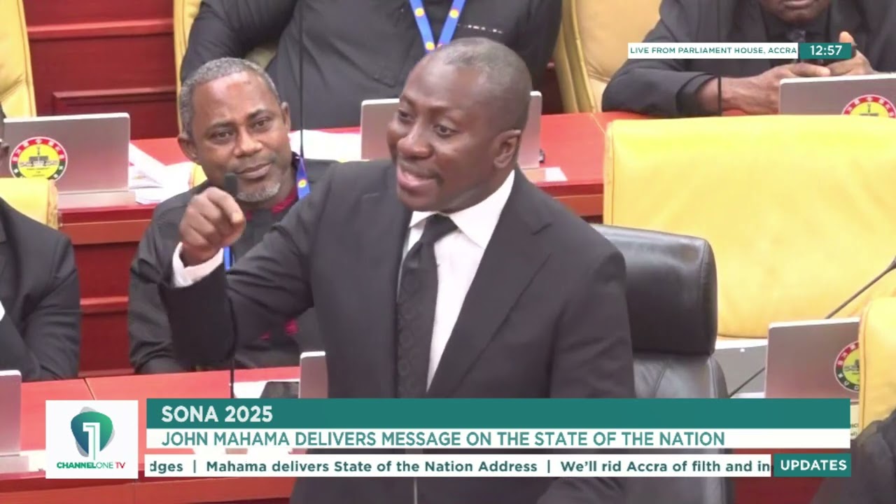 Afenyo-Markin's Full Candid Reaction to Mahama's SONA 2025