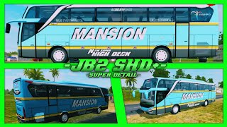 MOD BUS SUPER DUPER DETAIL...!!! ||BUSSID MOD INDONESIA screenshot 2