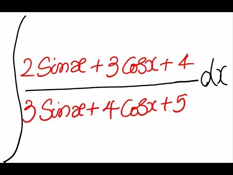 Video Calculus: Integration- Integral of (2 Sinx + 3 Cosx +... - youtube