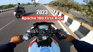 2023 Tvs Apache RTR 180 First Ride Review | Apache 180 Bluetooth Pros And Cons