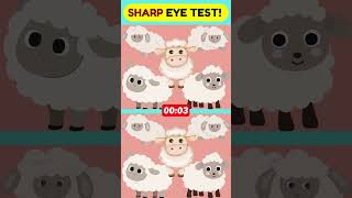 Scan & Spot: The Ultimate Eye Accuracy Challenge! #shorts