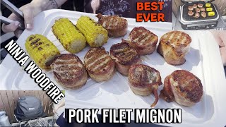 Pork Filet Mignon on the NINJA WOODFIRE XL PRO