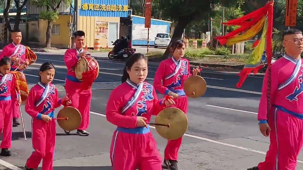 2026/03/01/後勁區聖雲宮安青竹符平安遶境。