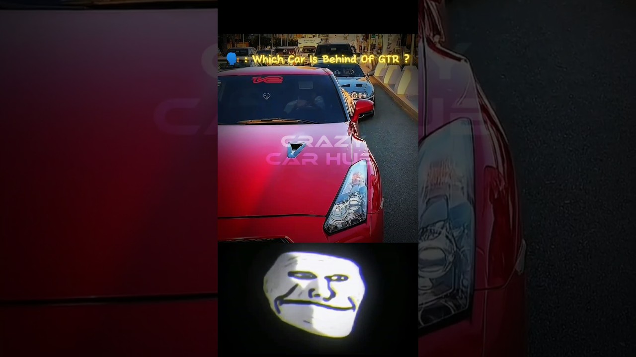 Troll Face 😈 || GT-R With Supra ☠️ - Crazycrhb | 