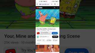 SpongeBob & Patrick Fighting Over The Patty Pal & Patrick Eats It & SpongeBob Shouting NOOOO!