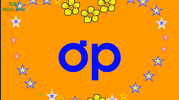 Dạy bé đánh vần ap, ăp, âp, ep, êp, op, ôp, ơp, up | Học bảng chữ cái - EDU Mầm Non