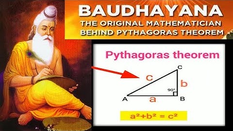 Baudhayana: The Mathematician Behind Pythagoras Theorem- Dr Veenus Jain