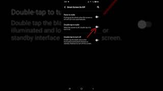 How to enable double tap screen on and off in vivo phone