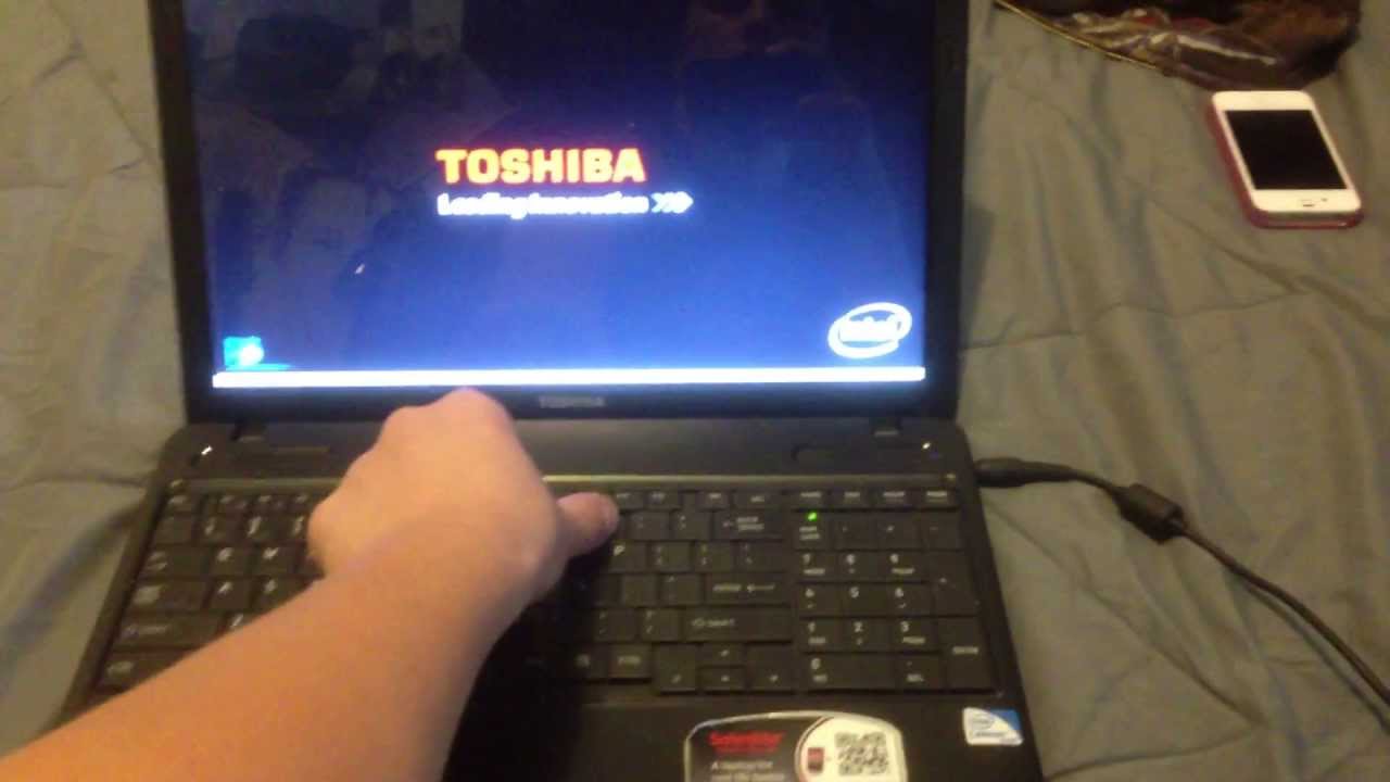 toshiba r830 factory reset