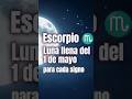 ESCORPIO ♏ Luna llena del 1 de mayo: No te dejaron, te dieron la LIBERTAD