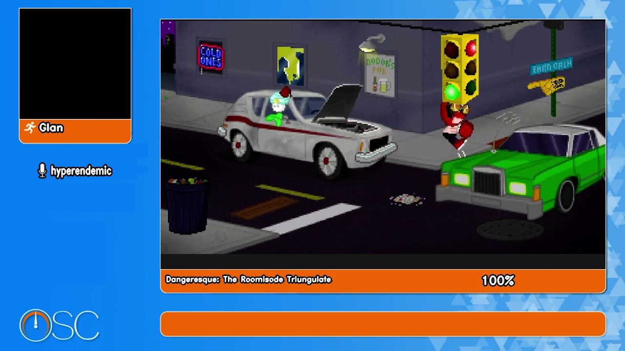 Obscurathon 4 - Dangeresque: The Roomisode Triungulate | 100% by Glan