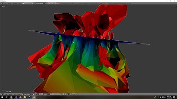 Random fun with Dynamic Paint and Displacement in Blender