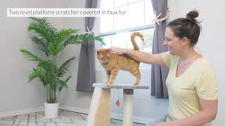 Armarkat Model X2001 Two-Level Platform Scratcher