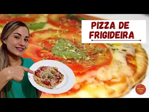 Vídeo: Excelente pizza na panela em 10 minutos