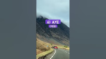 10 Scottish Words in Under 30 Seconds