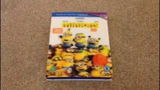 Minions 3D blu-ray unboxing